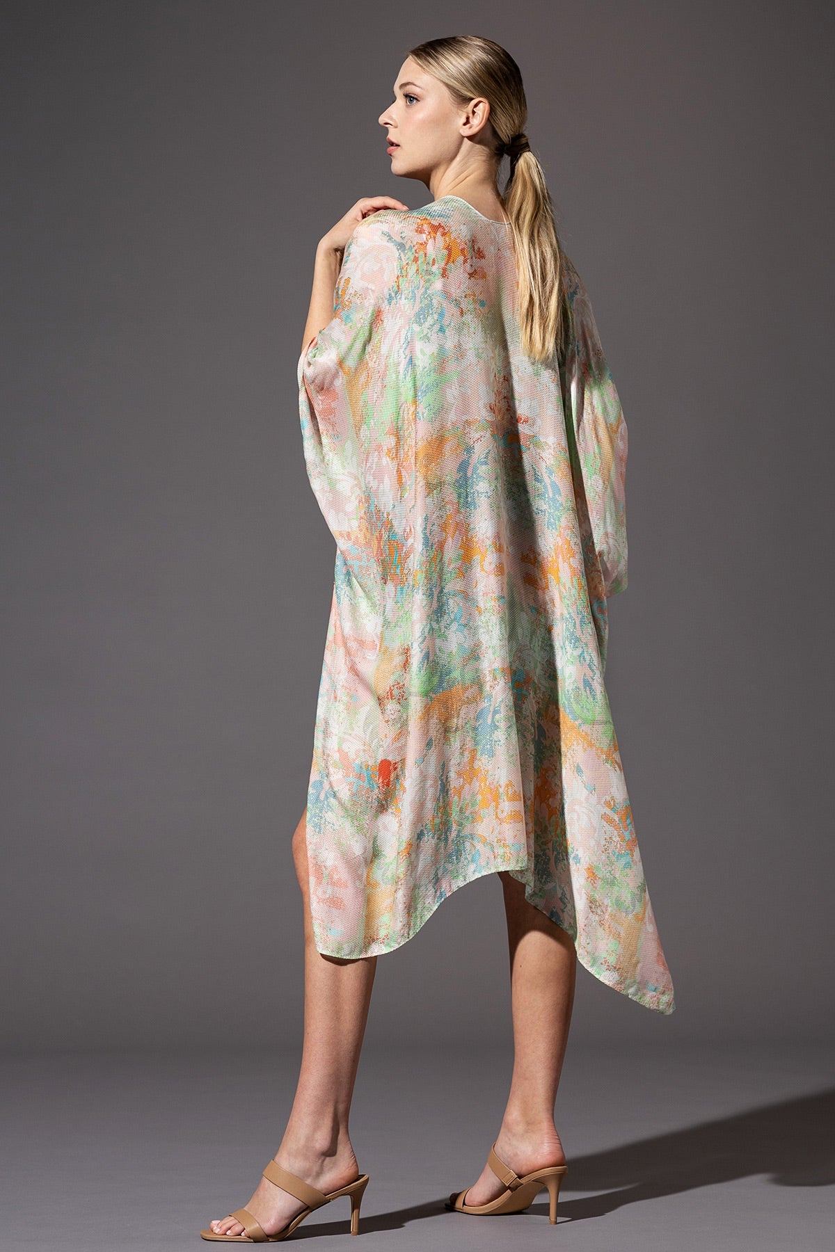 Watercolor-Inspired Lightweight Kimono