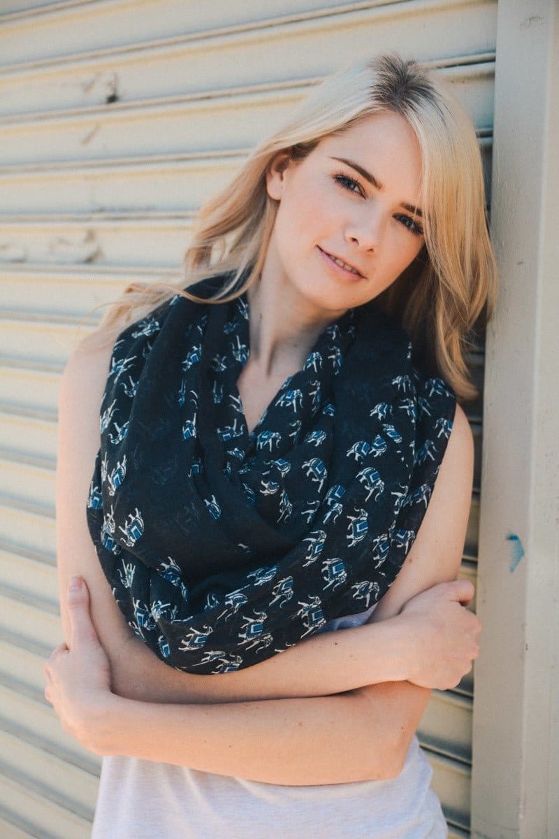 Elephant Print Scarf