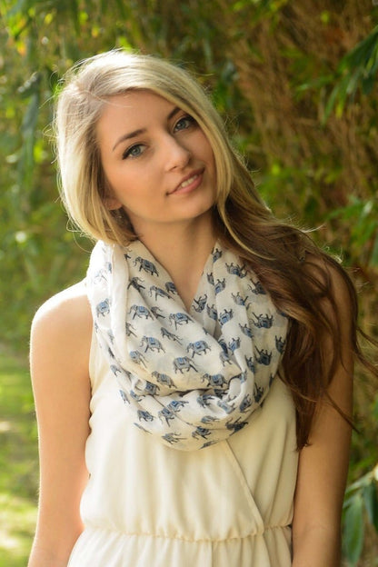 Elephant Print Scarf