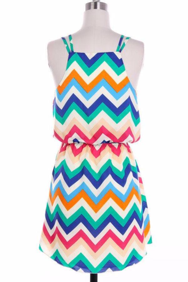 chevron dress summer dresses for women - Bean Concept - Etsy