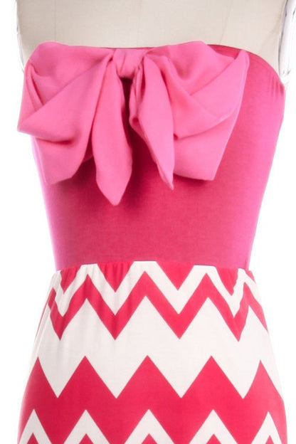 Pink Bow Dress